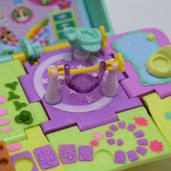 Littlest Pet Shop LPS Teeniest Tiniest Pop-Up Mini Playset Blue No figures - Picture 6 of 9